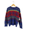 チャップスラルフローレン CHAPS RALPH LAUREN 80s 香港製 ノルディック柄 ニット メンズ import:L
